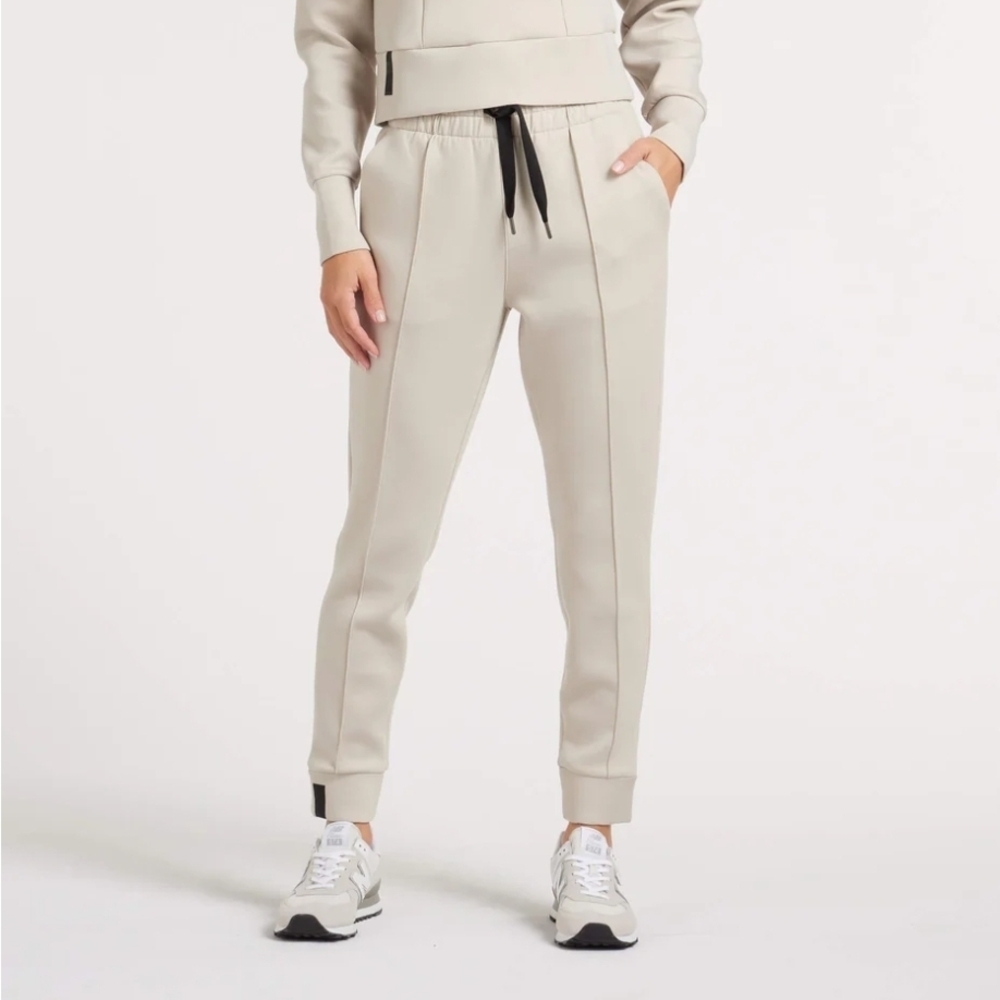 Women's Cream Jogger Pants